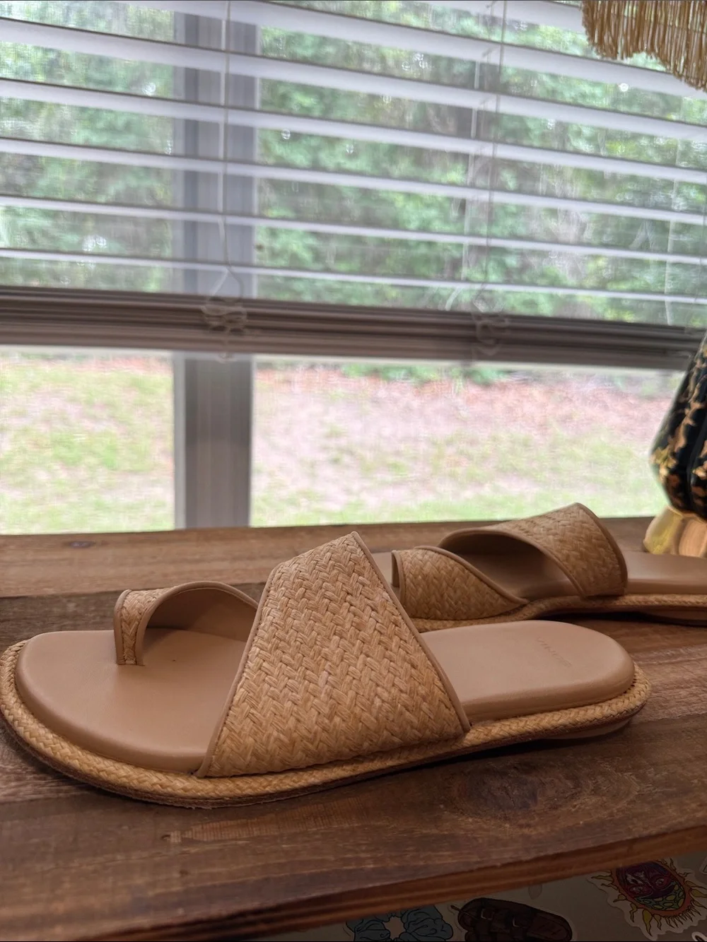 Vince Raffia Sandals - Picture 4 of 9